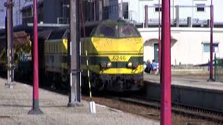 HLD 6246  6285  train daiguillages [upl. by Drofkcor]