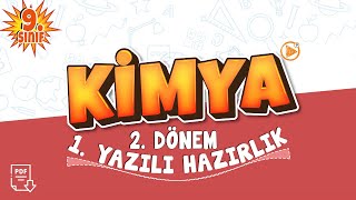 9 Sınıf Kimya 2 Dönem 1 Yazılı Çalışması [upl. by Nnuahs]