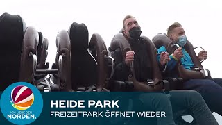 Heide Park Soltau Start in die FreizeitparkSaison 2022 [upl. by Celeski32]