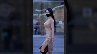 Chinese girl street fashion style  🔥 [upl. by Fidel892]