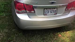 Flash tuned and deleted 20L diesel Cruze [upl. by Kcered]