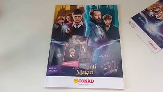 Harry Potter Conad 2024 le cards da collezione parte 1 [upl. by Eanil986]