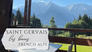 SAINT GERVAIS LES BAINS FRENCH ALPS  FRENCH ALPS  SUMMER 2024  SUMMER VACATION 2024  SUMMER [upl. by Idnak]