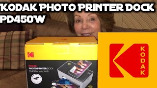 Using the Kodak Photo Printer Dock PD450W [upl. by Zahara]