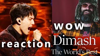 The Worlds Best Dimash reaction 2019 [upl. by Tham669]