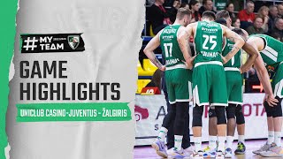 Uniclub Casino – Juventus  Zalgiris  Game Highlights  20230215 [upl. by Anoy]