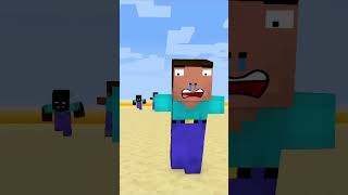 minecraft herobrinestory minecraftmemes herobrime animation herobrinebrothers herobrine [upl. by Ronaele161]