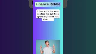 Finance Riddles relearnfinance education [upl. by Honeywell614]