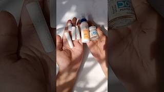 DIY homemade gesso diy homemade gesso easy technique viralshorts [upl. by Cychosz]