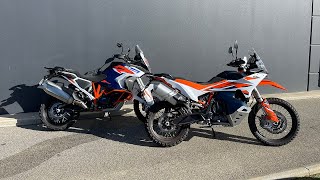 First Impressions  KTM 1290 Adventure R vs 890 Adventure R [upl. by Pansie]