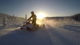 Freeride 850 in backcountry with Boondocker 850 [upl. by Daryl626]