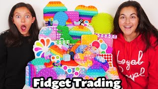 TRADING FIDGET TOYS INTENSE 🔥🔥 Mystery PRIZE💵🎁 [upl. by Naujahs]