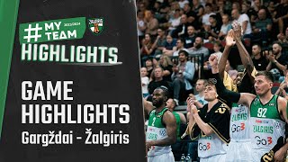 Gargždai  Žalgiris  Game Highlights  20230917 [upl. by Bonacci]