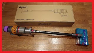 Dyson V15s Detect Submarine mit Wischfunktion Unboxing [upl. by Gunn373]