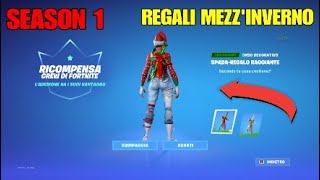 COME APRIRE I REGALI DI MEZZINVERNO 2023 SU FORTNITE [upl. by Amos]