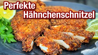 So machst Du die besten Hähnchenschnitzel Kross und saftig  Westmünsterland BBQ [upl. by Brod]