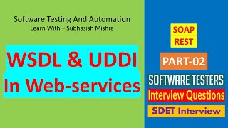 02  What Is WSDL and UDDI in web services [upl. by Anahc208]