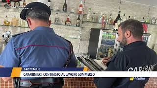 GROTTAGLIE CARABINIERI CONTRASTO AL LAVORO SOMMERSO [upl. by Lennor]