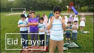 How to Perform Eid Prayer  in English [upl. by Ainat]