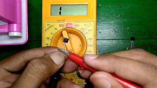 How to Check NPN and PNP Transistors using Digital Multimeter  Easy Process [upl. by Yreved]