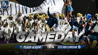 Football HarBer vs Pulaski Academy [upl. by Anitap]