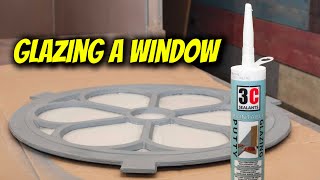 How to Glaze A Window  Using 3Cs Paintable Glazing Putty [upl. by Agiaf]