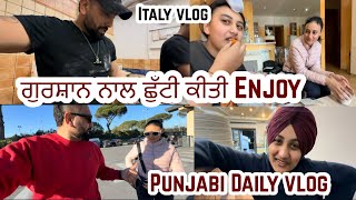 ਗੁਰਸ਼ਾਨ ਨਾਲ ਛੁੱਟੀ ਕੀਤੀ ENJOY☺️ DAILY FAMILY VLOG  THE PUNJABI VLOG [upl. by Nirehtak]