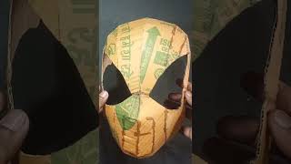 SpiderMan mask making  DIY  No Way Home spiderman mask diy [upl. by Malvin]