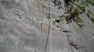 escalade à Notre Dame du Cros secteur de la gorge [upl. by Egduj]