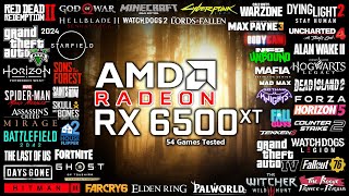 RX 6500 XT in 2024  Test in 54 Games [upl. by Palladin198]