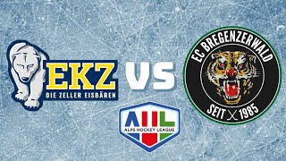 Highlights I AlpsHockey League 2425 EK Zeller Eisbären  EC Bregenzerwald 261025 [upl. by Ymeon232]