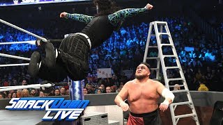 Jeff Hardy amp Rusev vs Shinsuke Nakamura amp Samoa Joe SmackDown LIVE Dec 11 2018 [upl. by Haines]