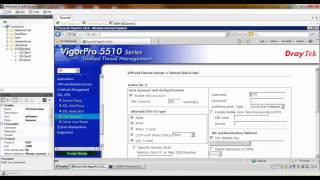 DrayTek Router SSL VPN Aplication ProxySSL TunnelSSL Gateway [upl. by Eirroc]