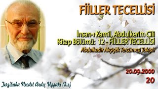 FİİLLER TECELLİSİ İnsanı Kamil 20092000  BL20 [upl. by Orsa]