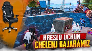 😱IGRAVOY KRESLO UCHUN CHELLENJ BAJARDIM😱KAR98 DA TOP 1 OLDIM MEZZA ENDI [upl. by Anekahs]