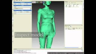 Artec 3D Scanner 전신 스캔인체 스캔 [upl. by Yci604]