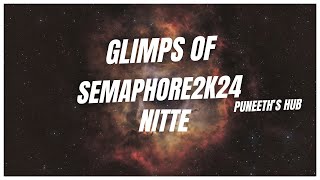 SEMAPHORE 2k24 glimpse  watch till end⚡️🌚 vlog friends viralvideo youtube festival [upl. by Ahsinel]