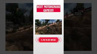 TOP 5 BEST MOTOCROSS GAMES motocross mxbikes motovlog [upl. by Zavras]