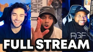 Adin Ross amp Akademiks Have Top 5 on Stream [upl. by Acisej]