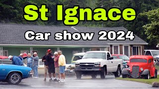 St Ignace Michigan Car Show 2024 [upl. by Dahlia66]