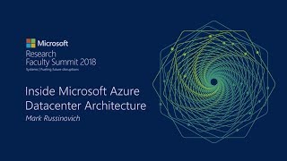 Keynote Inside Microsoft Azure Datacenter Architecture [upl. by Milah]