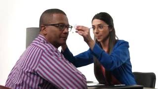 Fitting and Dispensing Progressive Lenses Measure Pantoscopic Tilt [upl. by Leod879]