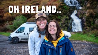 IRELAND CAMPERVAN TRIP in the MOST BEAUTIFUL PLACE [upl. by Llohcin]