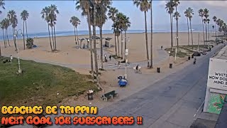 Venice Beach Webcam  Venice Beach Live Cam  venice beach live boardwalk cam [upl. by Heinrik809]