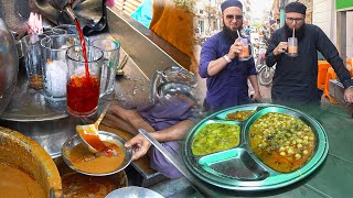 EXPLORING FAMOUS FOOD IN KARACHI  IDREES NIHARI  FRESCO HALWA PURI [upl. by Ennagrom]