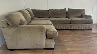 Cindy Crawford 3Piece Sectional  Used Sofa Store Maryland [upl. by Namaan274]