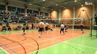 Tubądzin Volley MOSiR Sieradz vs Sobieski Żagań [upl. by Cnahc]