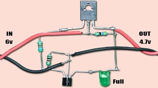 Simple 47v Liion Battery Charger Circuit  18650 Battery Charger [upl. by Albert]