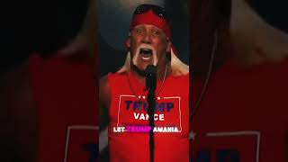 Hulk Hogan SHOCKS RNC Crowd Rips Shirt in Support of Trump republicans hulkhogan trump usa [upl. by Annadroj752]