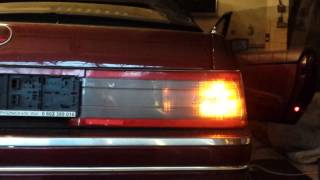 Cadillac Allante European rear tail lights [upl. by Dream]